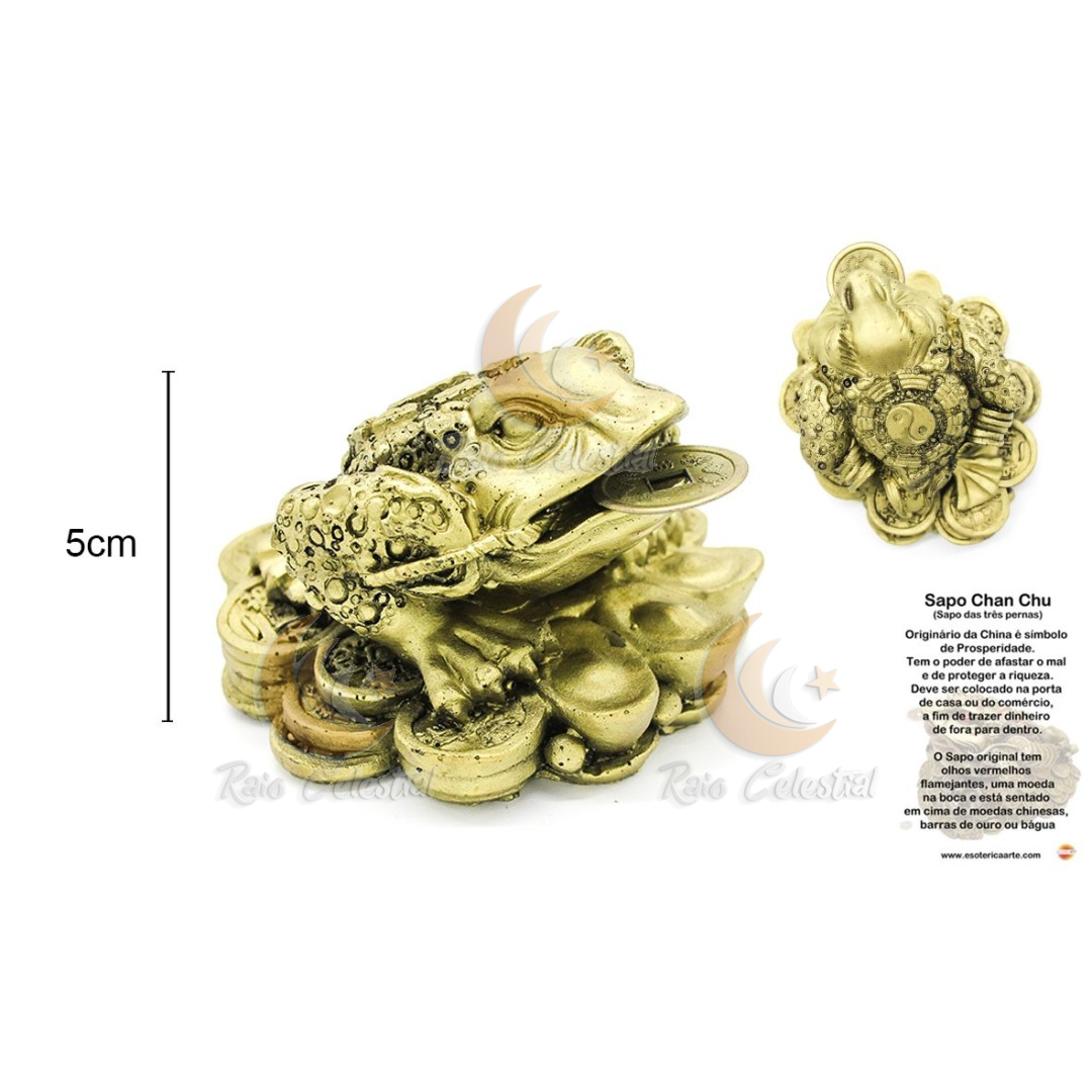 Sapo Kaeru Resina 6,5x5x3cm