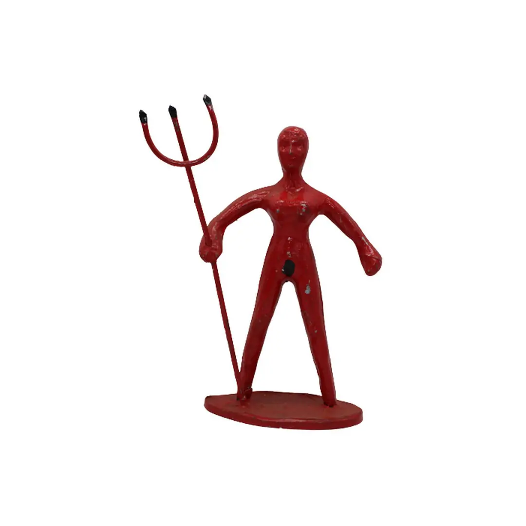 Pomba Gira Ferro (Maciça) 20cm