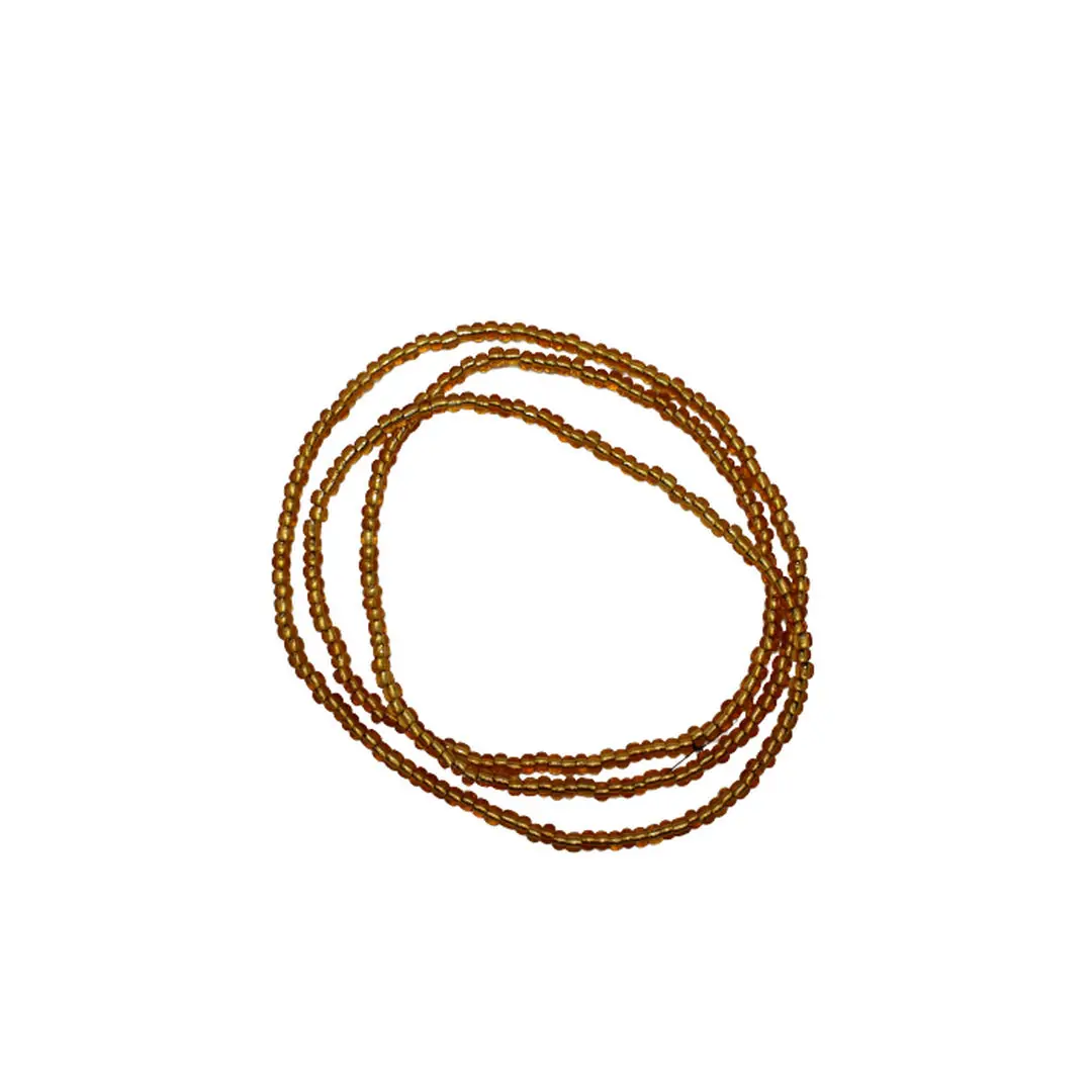 Guia Missangão Amarelo Transparente