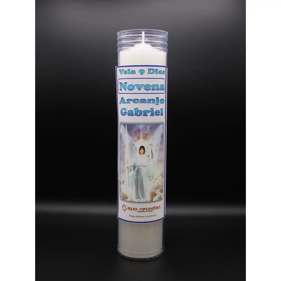 Vela Novena 9 Dias Arcanjo Gabriel 23x55