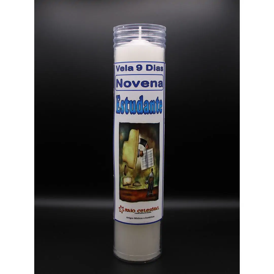 Vela Novena 9 Dias Estudante 23x55