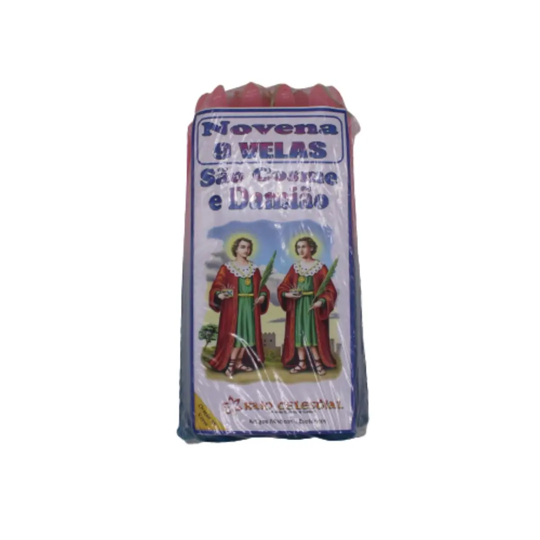 Nov. 9 Velas Cosme e Damiao 15x1,5cm