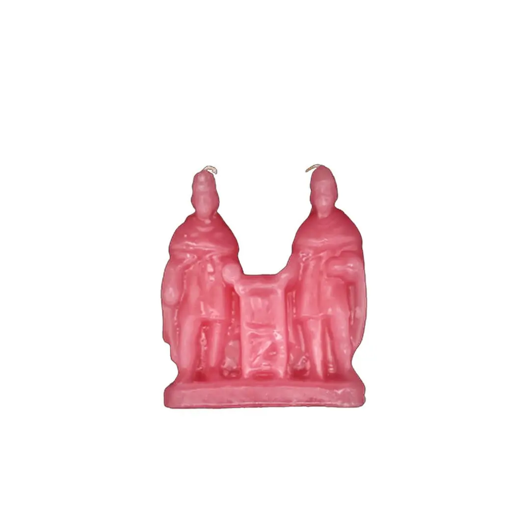 Sao Cosme e Damiao Rosa 13cm