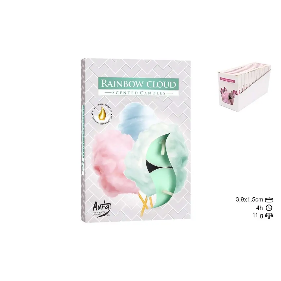 Vela T Light Algodao Doce (cx 6 und)