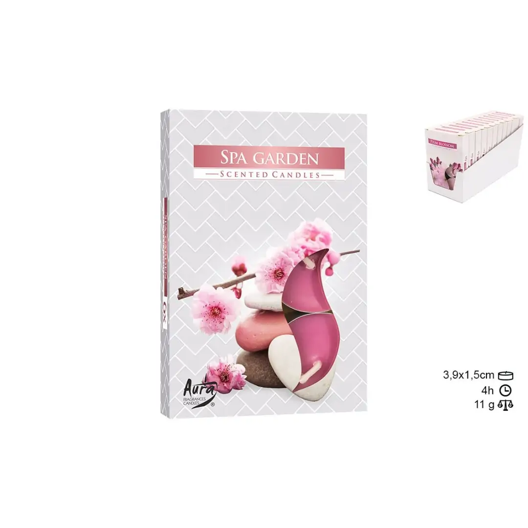 Vela T Light Jardim SPA (cx 6 und)