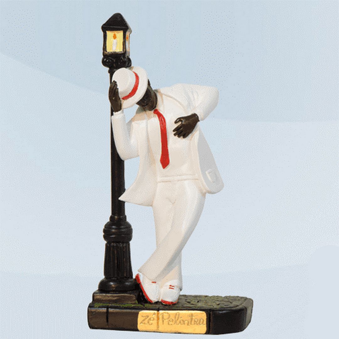 Zé Pelintra Dançando no Poste BAHIA 23cm