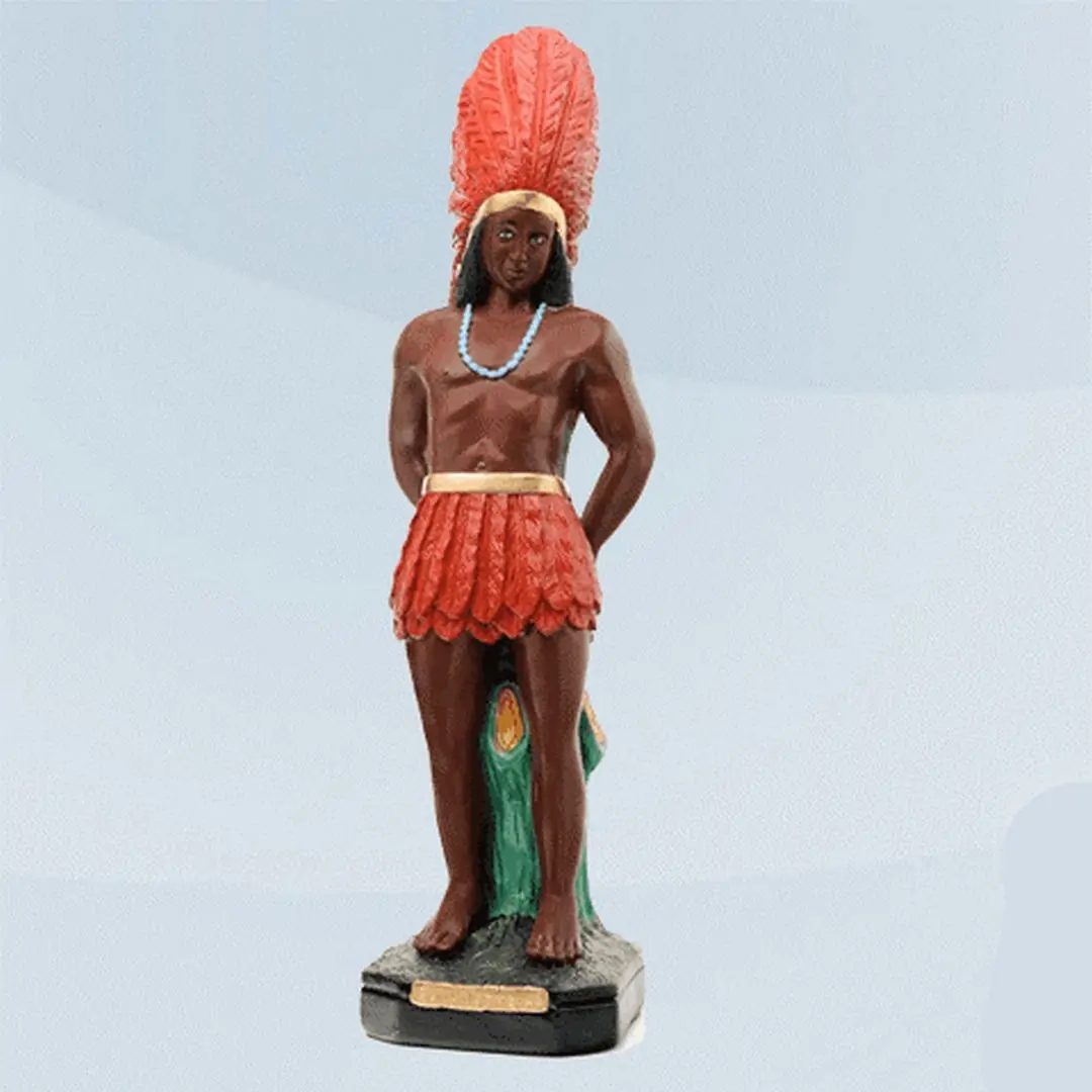 Caboclo Pena Vermelha BAHIA 20cm