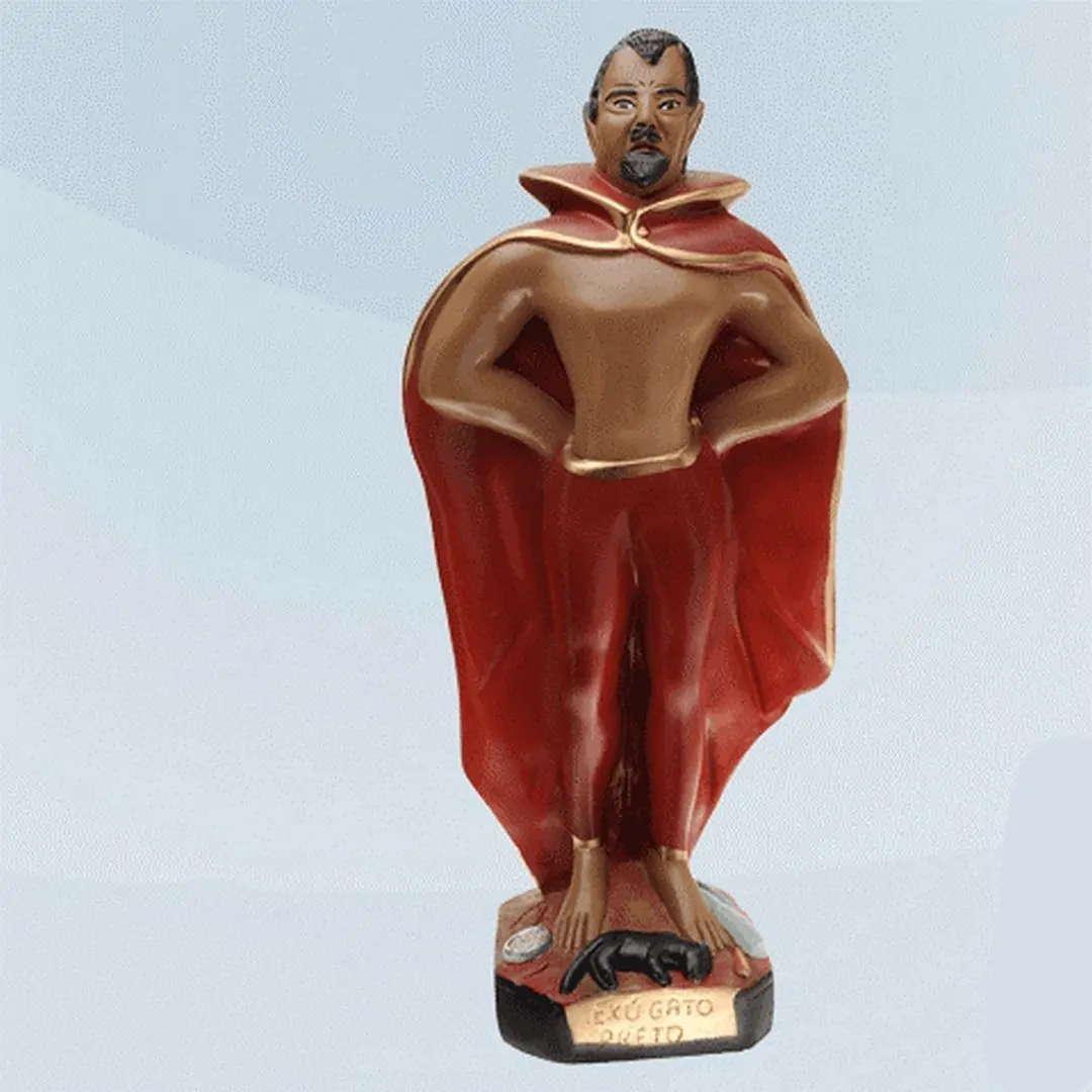 Exu Gato Preto BAHIA 20cm