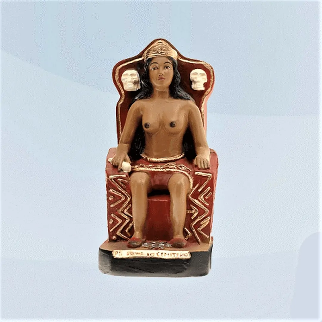 Pomba Gira Rainha do Cemitério BAHIA 20cm