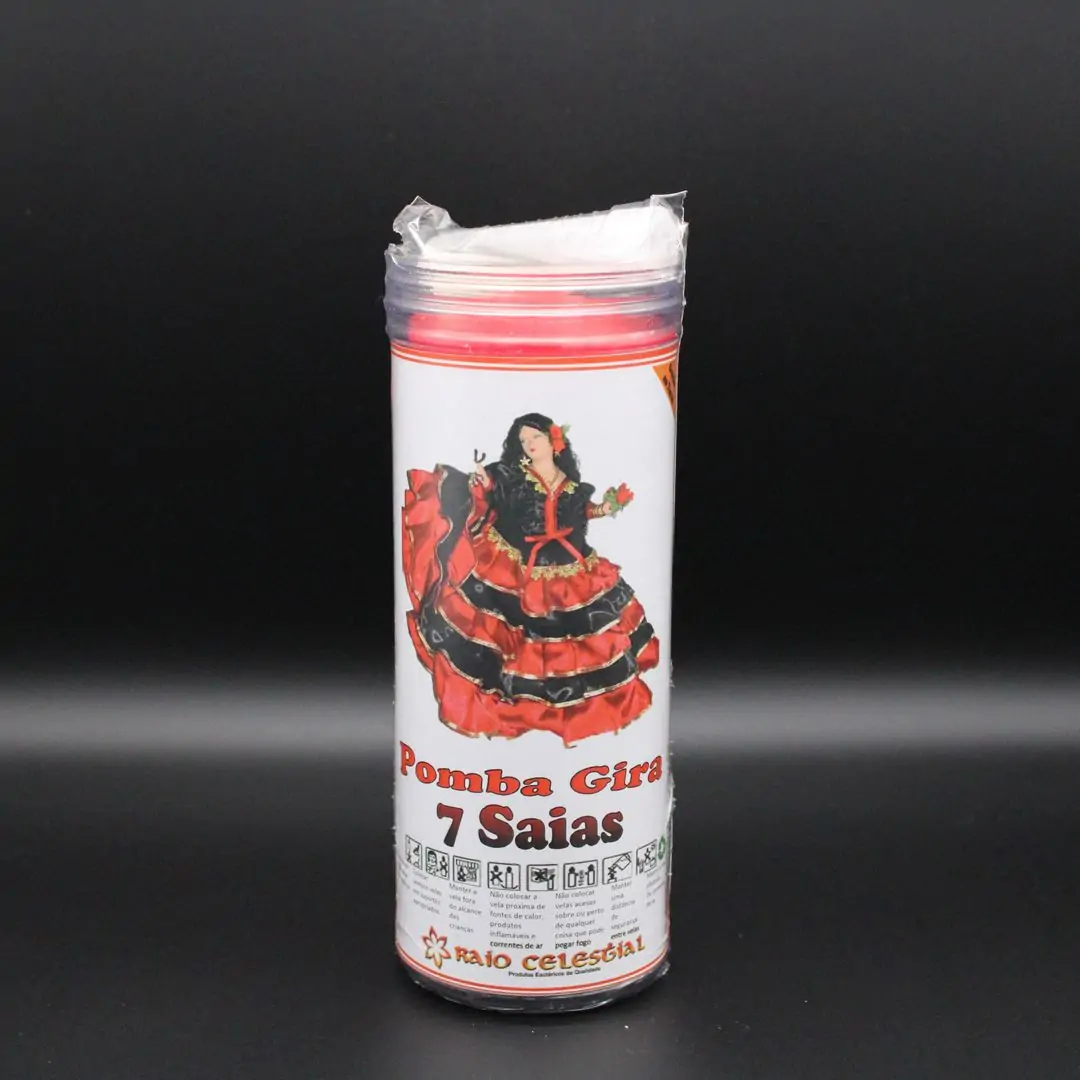 Vela Copo Pomba Gira 7 Saias
