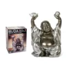 Buda Riqueza Prata 21cm
