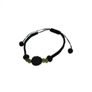 Pulseiras Pedras Vulcânicas (Preto/Verde)
